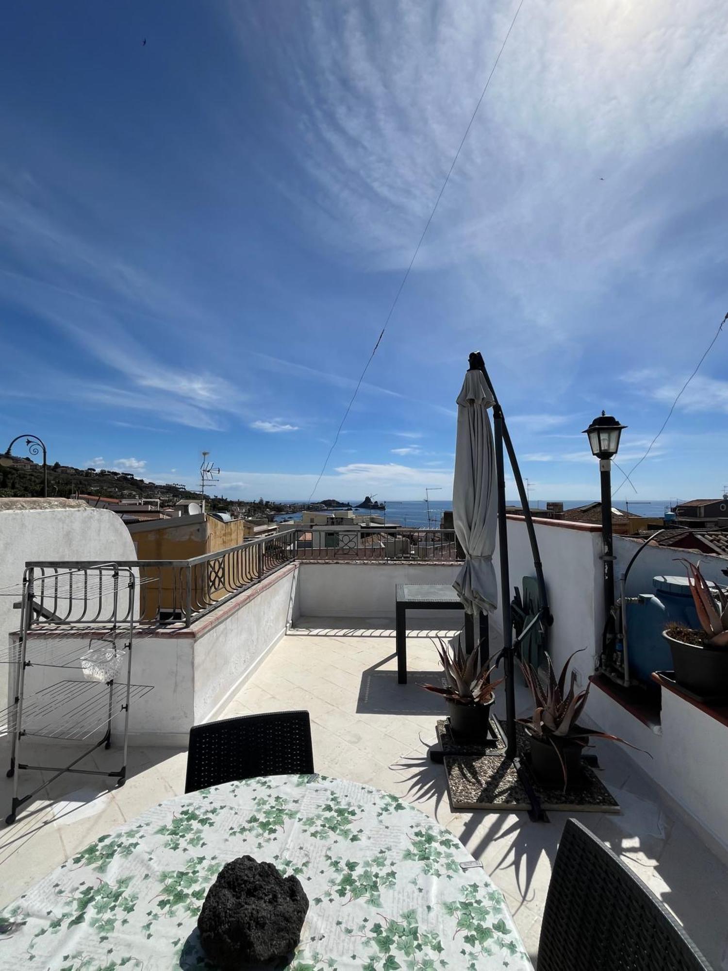 Villa Vista Da Re Aci Castello Exterior foto